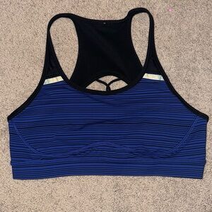 Lululemon sweaty or not blue sports bra